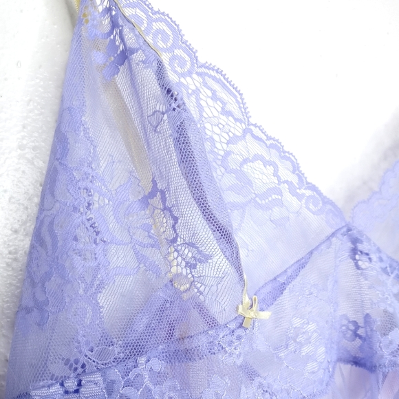 Victoria's Secret Vintage Y2K Fairy Coquette Sheer Lace Dress - Picture 6 of 14